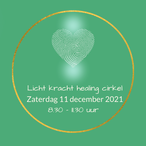 11-12-2021 licht kracht healing cirkel Maan Kracht Nieuwe maan