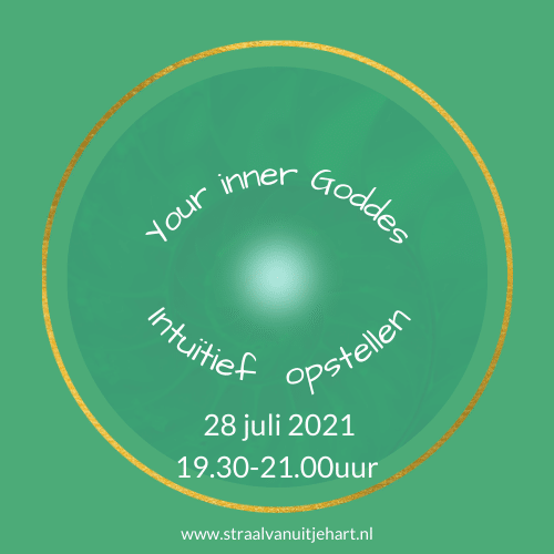 Intuitief opstellen your inner goddes Maan Kracht Nieuwe maan