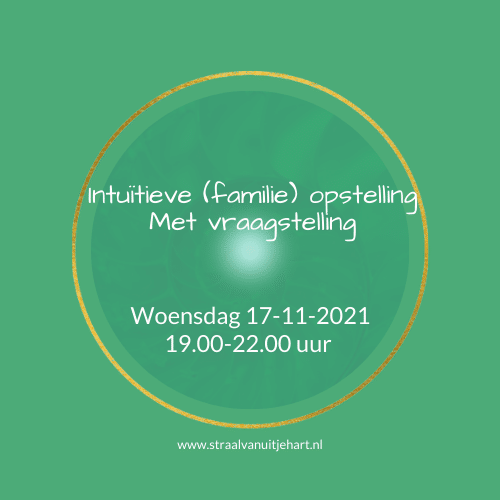 intuitieve familie opstelling groep 17-11-2021 intuitieve (familie) opstelling in groep
